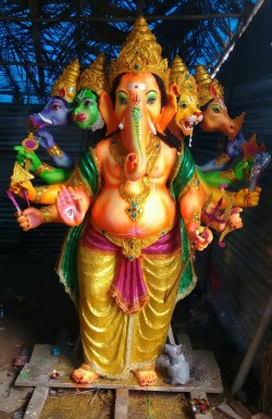 PANCHAMUKHI MODEL GANESH IDOLE